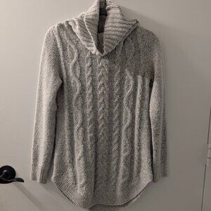 Oversized Long Sleeve Turtleneck Sweater (XXS)